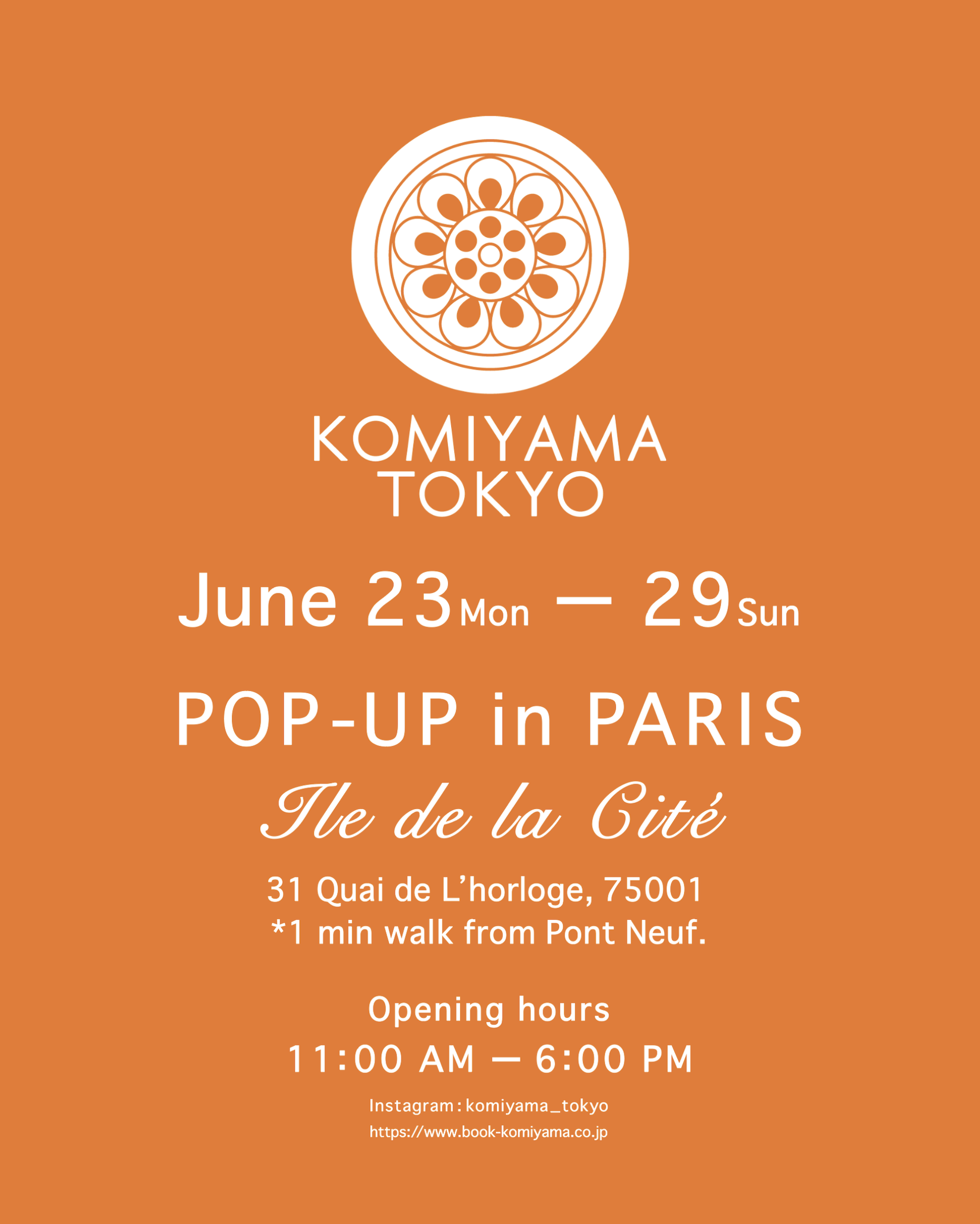 KOMIYAMA TOKYO